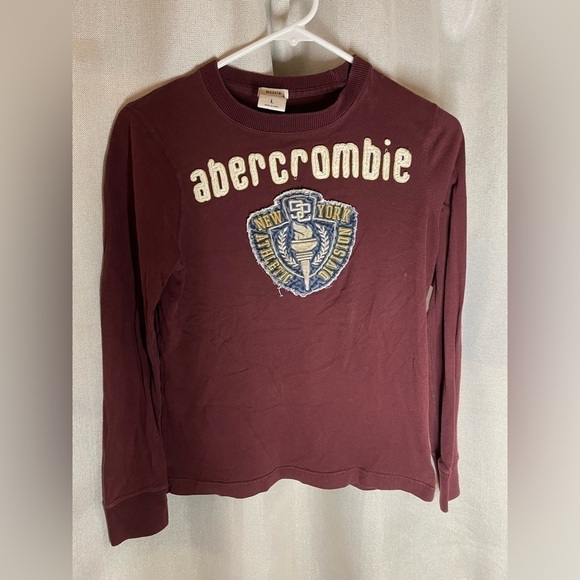 abercrombie kids Other - Abercrombie Boys L New York Athletics Division Muscle Fit LS Shirt‌‌‌‌‌‌‌‌‌